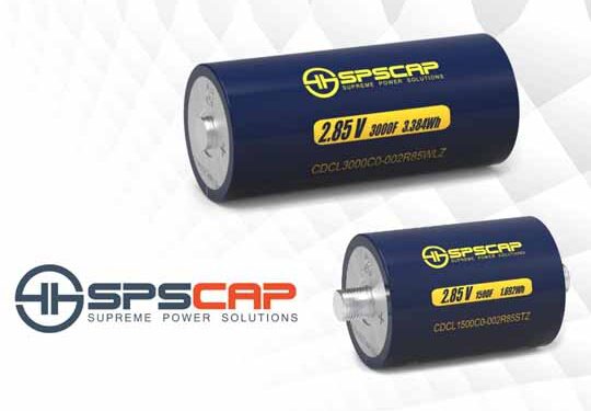 New SPSCAP supercapacitors