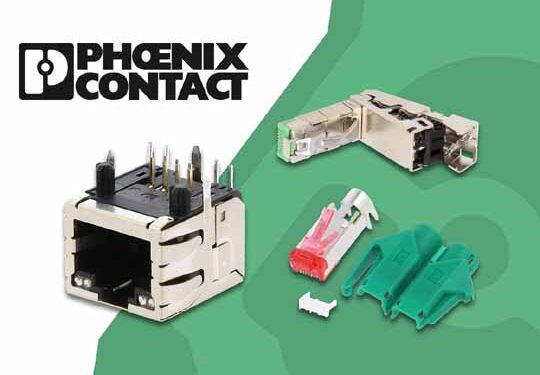 RJ45 connectors from Phoenix