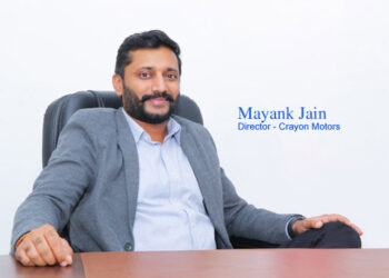 Mayank Jain Director Crayon Motors