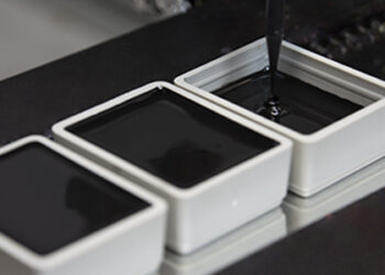 Black resin