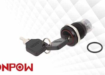 ONPOW two-position key switch
