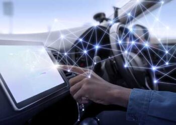 Gps system in a smart car