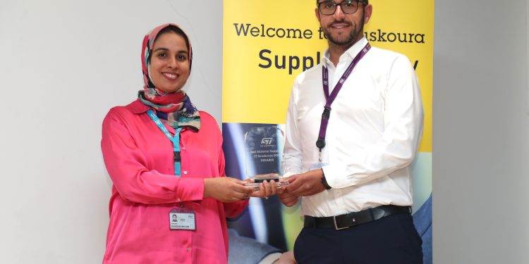 ST Bouskoura Site Honored Heraeus Electronics as the Best Material Supplier 2022