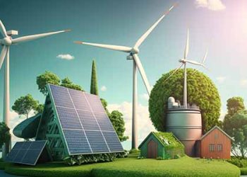 green energy and solar energy
