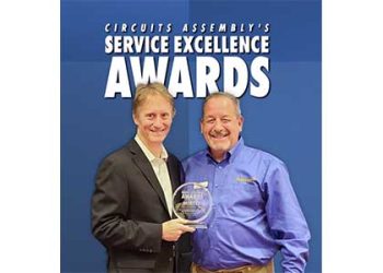 MIRTEC Receipt of Its 10th Service Excellence Award!