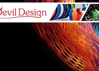 3D printer filaments manufactured by Devil Design