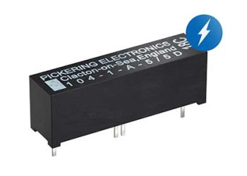 Pickering Introduces Industry's First Miniature SIP Reed Relay