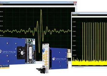 DDS-example with 16 superimposed sine waves on one AWG output channel and the FFT analysis