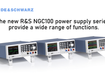 The new R&S NGC100 power supply series provide a wide range of functions.