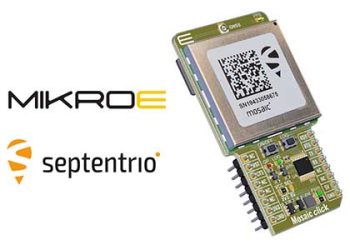 Mosaic-X5 compact GNSS receiver module from Septentrio
