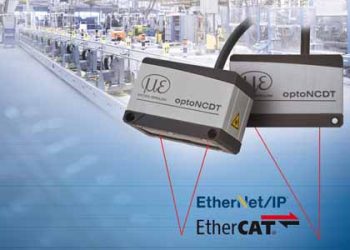 laser, sensor, automation, technology, Micro-Epsilon, EtherCAT, EtherNet,