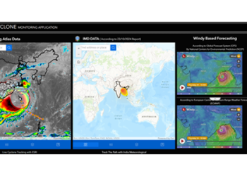 DANA CYCLONE MONITORING APPLICATION