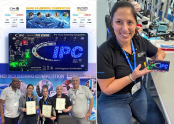 ART IPC UK Hand Soldering Competition winner
