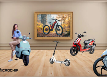 Microchip Introduces Electric Two-Wheeler Ecosystem