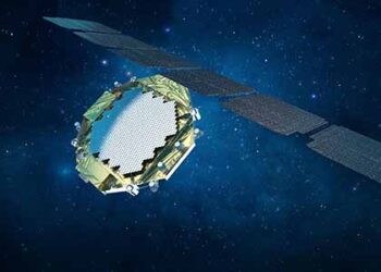 5G Skytower LEO satellite copyright Thales Alenia Space