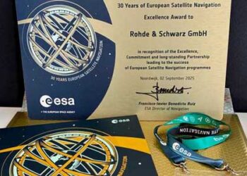 ESA awards R&S for contributions to 30 years European Satellite Navigation