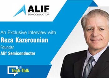 An Exclusive Interaction with Reza Kazerounian | Founder | Alif Semicondcutor