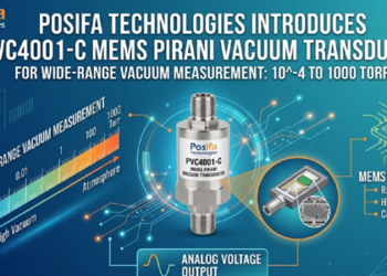 Posifa Introduces PVC4001-C MEMS Pirani Vacuum Transducer
