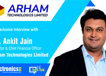 EE Editorial Team had an Exclusive Interaction with Ankit Jain, Director & Chief Financial Officer, Arham Technologies Limited