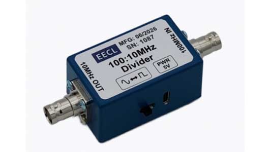 Saelig Unveils the EECL DIV-100-10-SQ: High-Precision 100MHz to 10MHz Frequency Divider Module