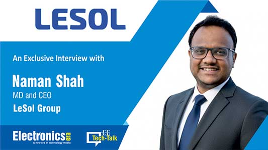 EE Editorial Team had an Exclusive Interaction with Naman Shah | MD and CEO | LeSol Group