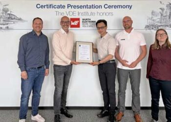 Würth Elektronik receives the world's first TDAP Stage 2 certificate for its EMC chokes